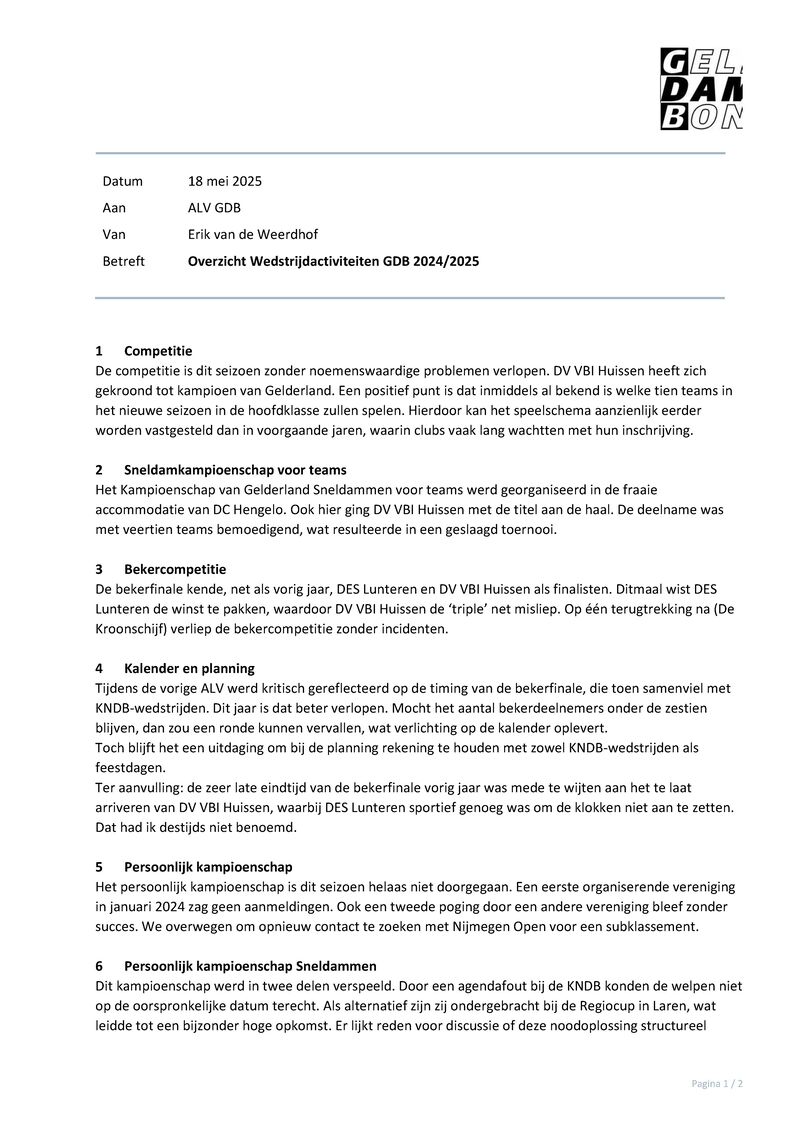 Bijlage10 - 20250518 Overzicht Wedstrijdactiviteiten GDB 2024-2025.pdf (pagina 1)